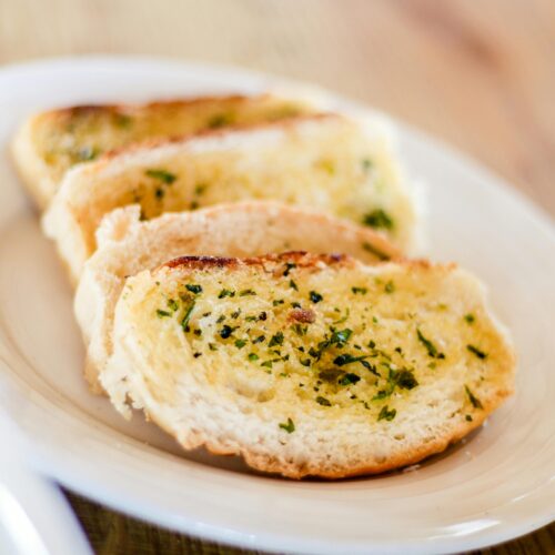 garlic bread, easy French bread garlic bread