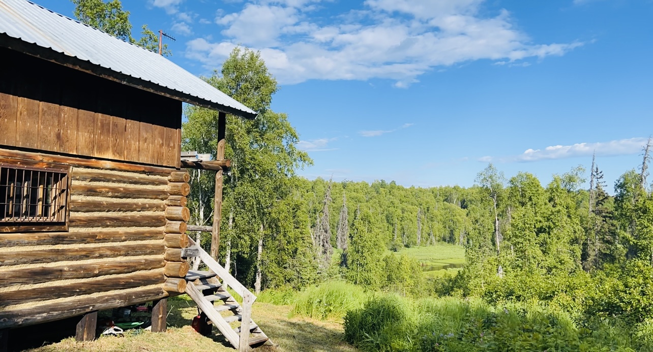 alaska log cabin