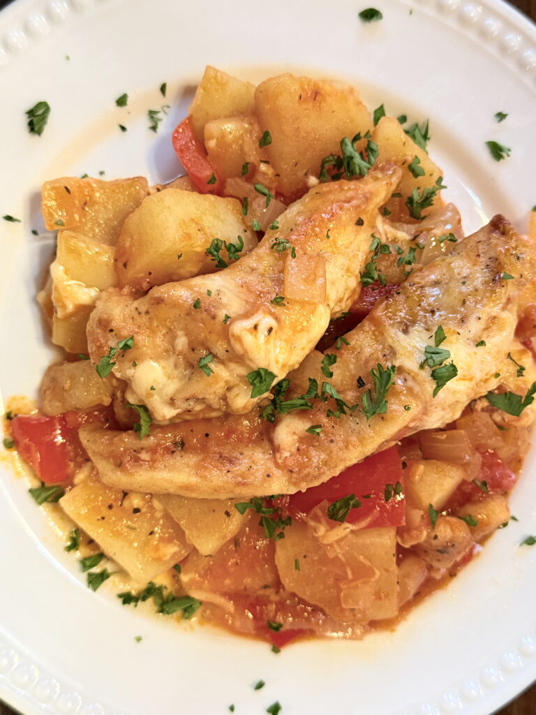 Rustic Creamy Chicken Skillet